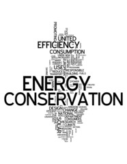 Word Cloud "Energy Conservation"