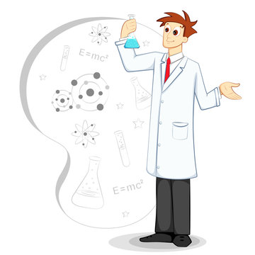 Scientist in Lab
