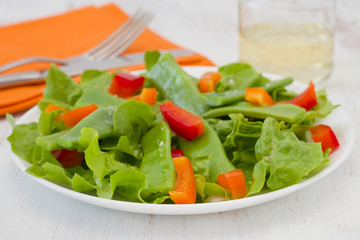 salad with green beans