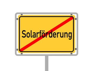 Solarförderung