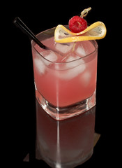 pink raspberry lemonade