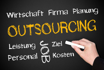 Outsourcing - Business Concept