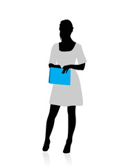 Fototapeta premium business woman