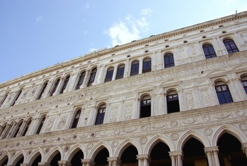 Obraz premium The procuratie Vecchgio in Venice in Italy