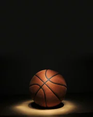 Gordijnen Basketball ball © Albo