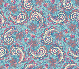 Seamless lace pattern