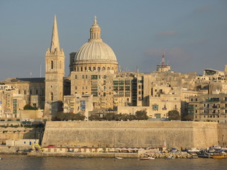 Fototapeta na wymiar Katedra, La Valette, Malte