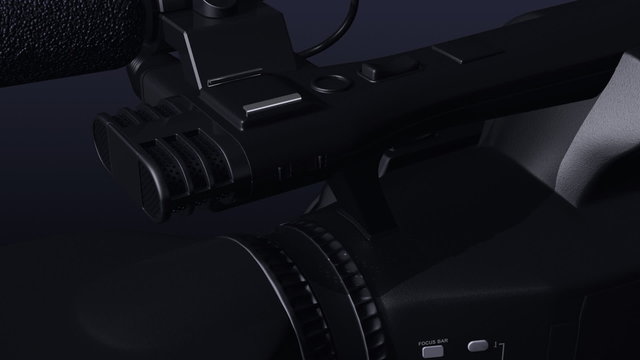 3D dual-lensed camcorder