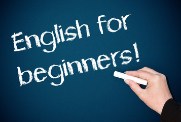 English for beginners !
