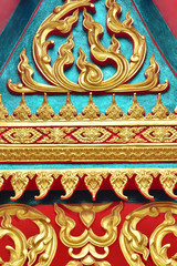 stucco in the temple