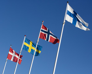 Scandinavian Flags