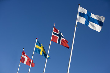 Scandinavian Flags