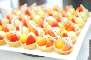 Fruit cake desert