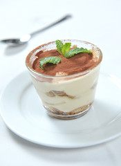 tiramisu in a glass