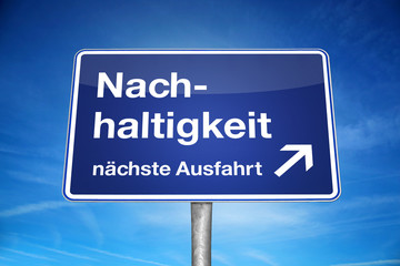 Obraz premium Nachhaltigkeit