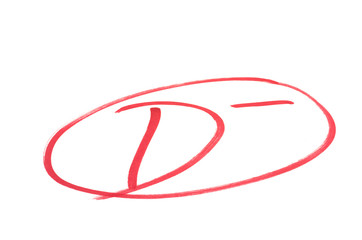 Not Bad test - Grade D- (minus)