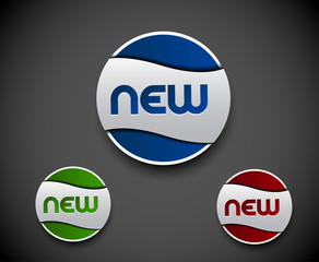 advertisement labels stickers