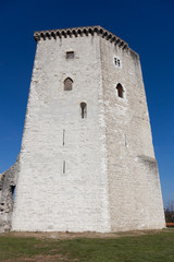 Fototapeta na wymiar Castillo de Moncade, Orthez, Pirineos Atlanticos, Aquitania, Fra