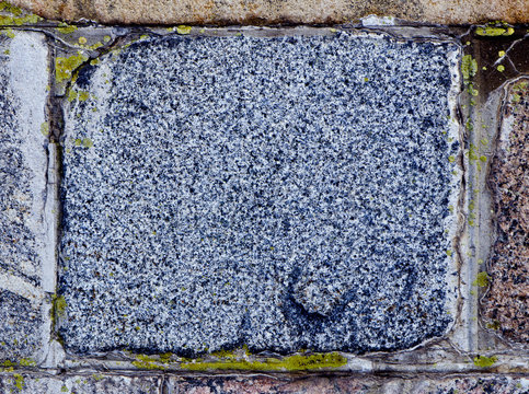 ancient granite brick background closeup details