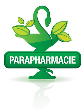 bouton caducee, parapharmacie