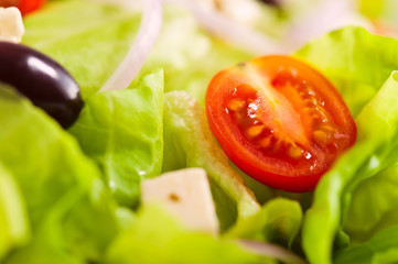 Fresh Greek salad