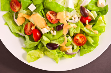 Fresh Greek salad