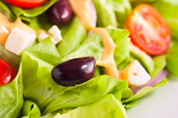 Fresh Greek salad