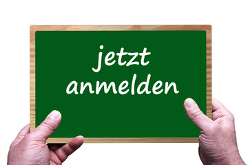 jetzt anmelden