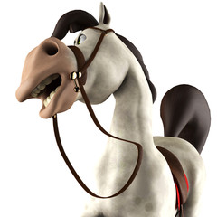 horse cartoon close up now © DM7