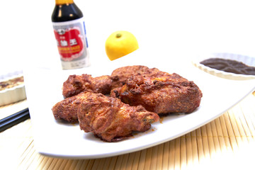 Spicy chicken wings