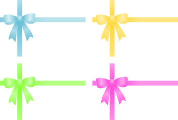 ribbons with bows for easter