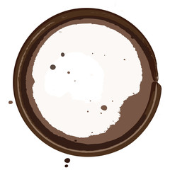 Coffee stain