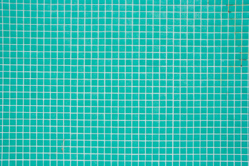 Blue turkiz tiles pattern
