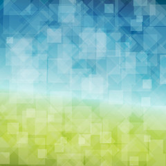 Vector Spring abstract background