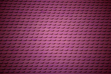 pink violet clay roof tile background
