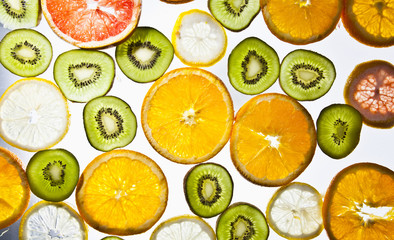 Fruits background.