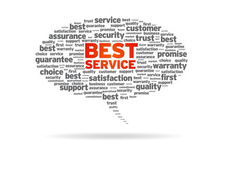 Speech Bubble - Best Service