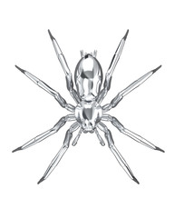 Metallic spider