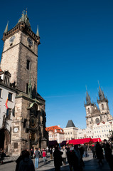 Fototapeta premium Starominskaya Square in Prague