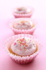 pink cupcakes