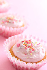 pink cupcakes