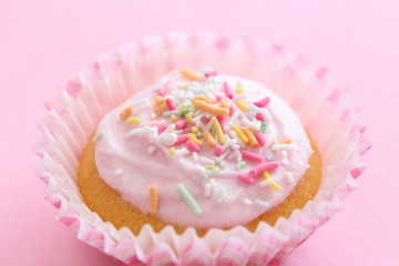 pink cupcake