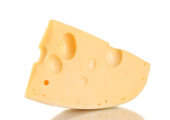 Сheese isolated on white