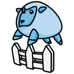 Sheep Mascot 03