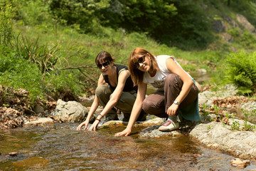 Fototapeta premium refreshing clean water
