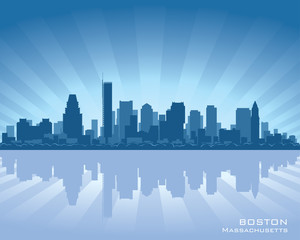 Fototapeta na wymiar Boston skyline