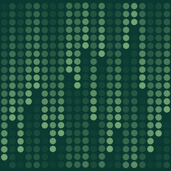 Background abstrato - bolas verdes