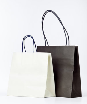 Two shopping bags.