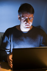 hacker at work