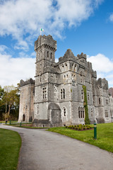 Fototapeta premium Ashford castle in Ireland.